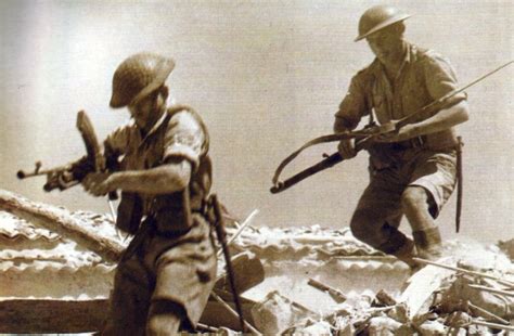 British Army In Italy Ww2 Weapons