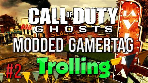 Modded Gamertag Trolling 2 Call Of Duty Ghosts Deranking Kyr