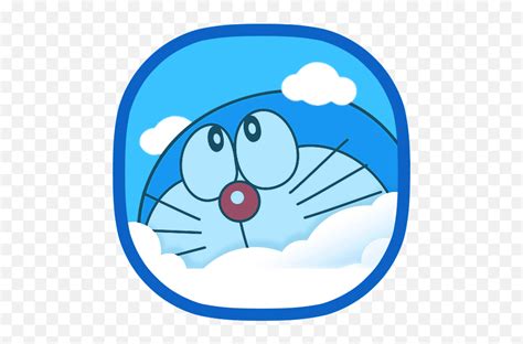 Blue Cat Cartoon Stickers Drmon Doraemon World 2012 Emojidoraemon