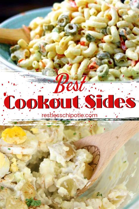 Everyone is going to want the recipes. Best Cookout Side Dishes in 2020 | Cookout side dishes ...