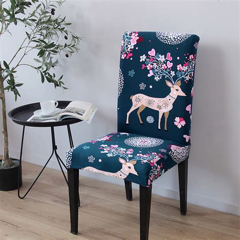 This is one of the best jacquard dining chair seats covers mainly because of the highly protective fabric. Spandex Elastic Stretch Chair Seat Cover Slipcover Dining ...