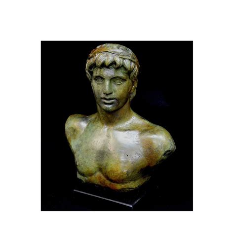 Buy Apollo Statue Bust Ancient Greek God Of Light Sun Poetry Bronze Sculpture Online At