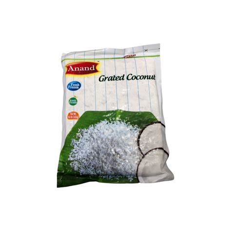Anand Frozen Grated Coconut 16 Oz Jaldi