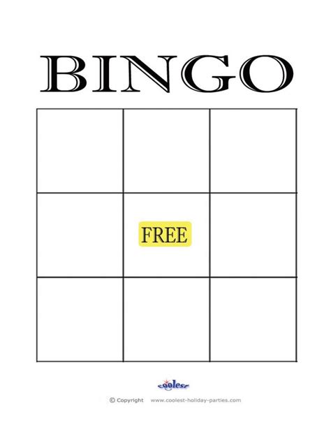 free printable blank bingo cards template blank bingo printable bingo cards