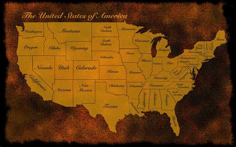 United States Map Wallpaper 52 Images