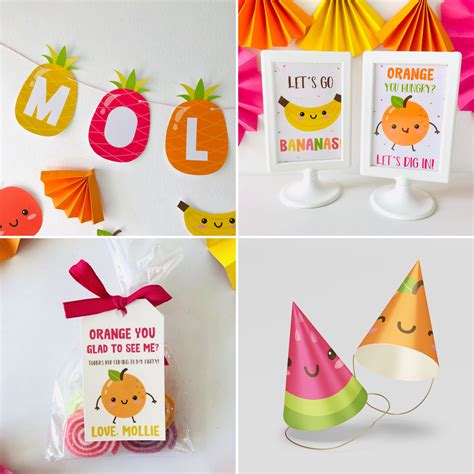 Tutti Frutti Birthday Party Ideas Photo 5 Of 50 Catch My Party