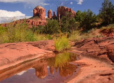 Cathedral Rock At Red Rock Crossing Sedona Az