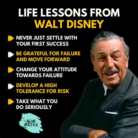 Never Just Settle With Your First Success Walt Disney In 2021