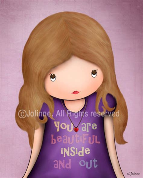 You Are Beautiful Inside And Out Girls Room Posterafrica Etsy Sweden