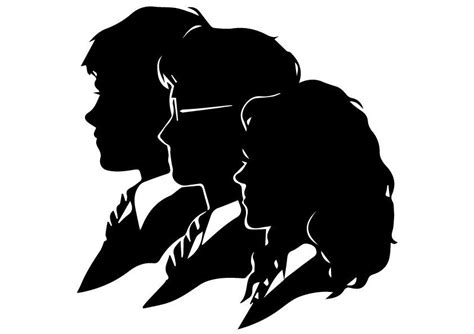 Pin by Kathy Whiteside on T-shirt Ideas | Harry potter silhouette