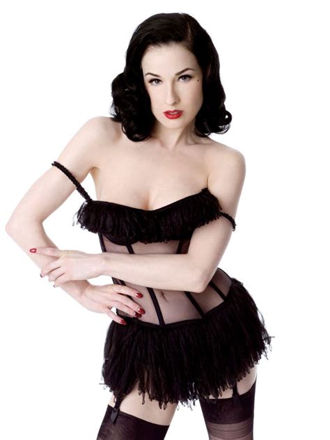 Nemduni Dancer Dita Von Teese Hot In Richard Avery Photoshoot Photos