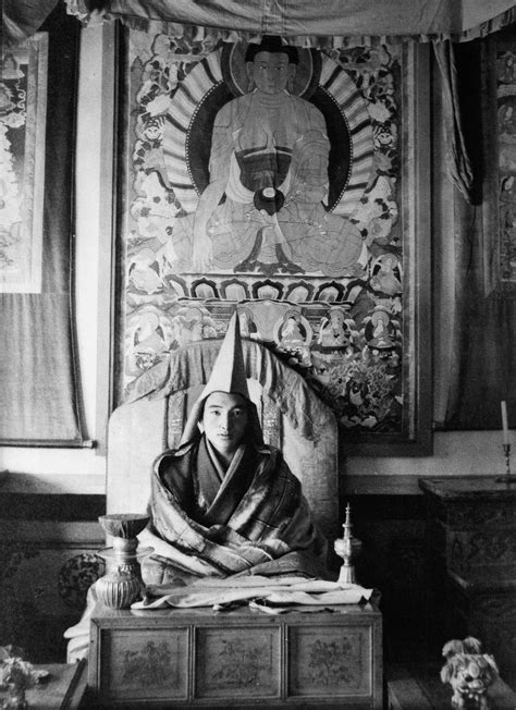 Dalai Lama As Teenager In November 1950 The Government Of Tibet