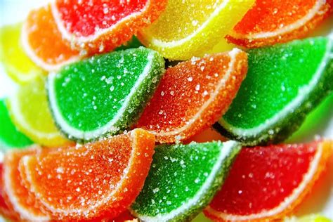 Hd Wallpaper Sugar Sprinkled Candies Jelly Marmalade Sweet Candy