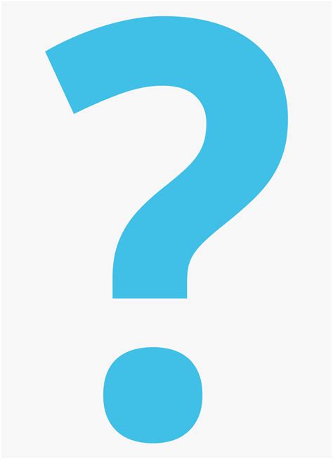 Blue Question Mark Emoji Clipart Png Download Blue Question Mark