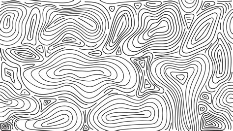 Abstract Lines Seamless Pattern Vector Pattern Seamless Pattern