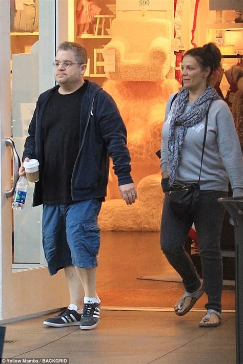 Patton Oswalt And Meredith Salenger Step Out After Wedding