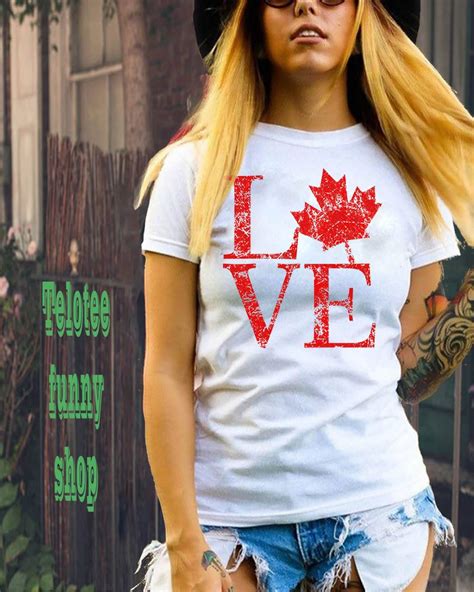 Canadian Love Canadian Live Canada Day Shirt Teevimy