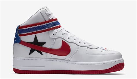Tisci's victorious minotaurs series features colorful air force 1s adorned with his signature stars that draw inspiration from pink air force from nikelab for riccardo tisci with lace and adjustable multicolour bandwidth, red side nike logo with purple stars, punctuated. Riccardo Tisci Nike Air Force 1 2017 Release | Sole Collector