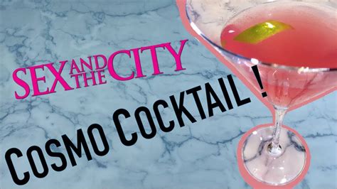 Sex And The City Cosmopolitan Cocktail Youtube