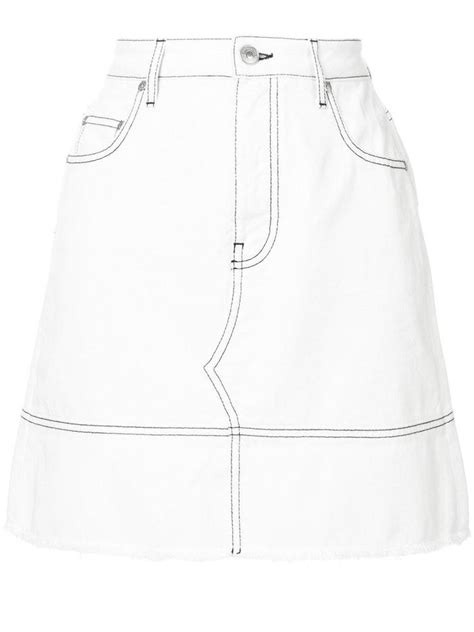 Actualizar 104 Imagen White Jean Skirt Outfit Abzlocalmx
