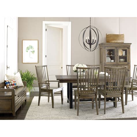 A dining room is so much more than just a table with chairs. Kincaid Furniture Mill House 860 Dining Room Group 2 ...