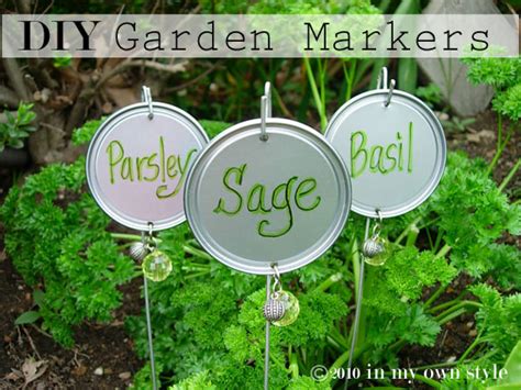 21 Cute And Easy Diy Garden Markers