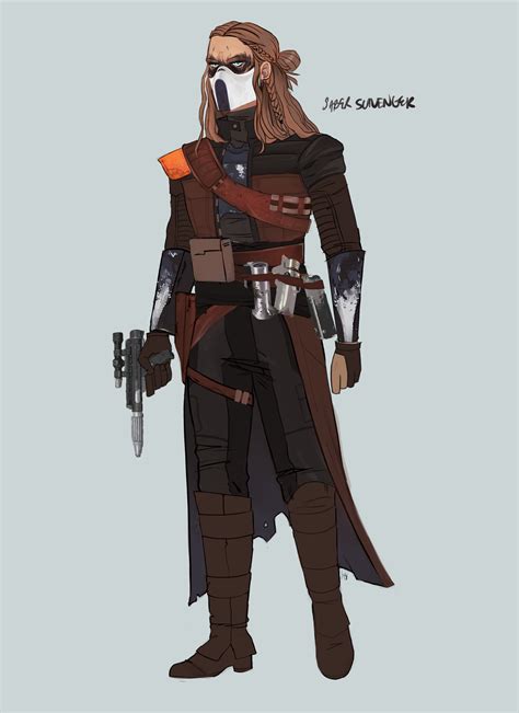 Everyone's going to have varying opinions on their favorite star wars characters. ArtStation - Character Design Commission: Saber Scavenger ...