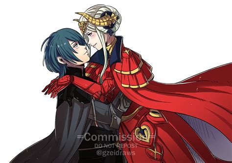 「fe3h Commission Of Byleth X Edelgard Fo」gzei 🥦のイラスト