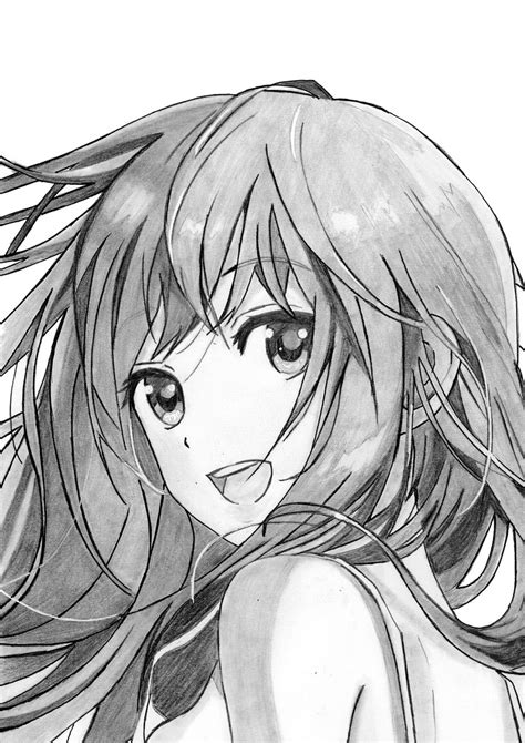 Aggregate Anime Drawings In Pencil Girl Super Hot Seven Edu Vn