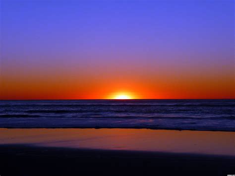 Orange Sunrise Picture By Killop For Sandy Beach Photography Contest