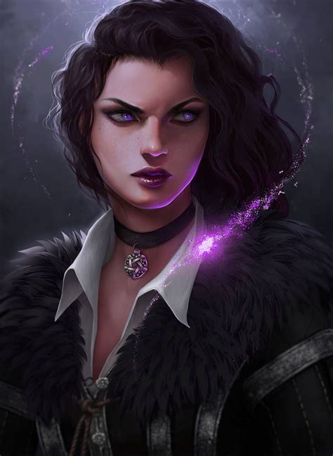 Yennefer By Shuricat On Deviantart In 2020 Witcher Art The Witcher The Witcher Game