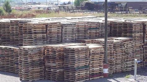Frontier Distributing Pallet Recycling Youtube