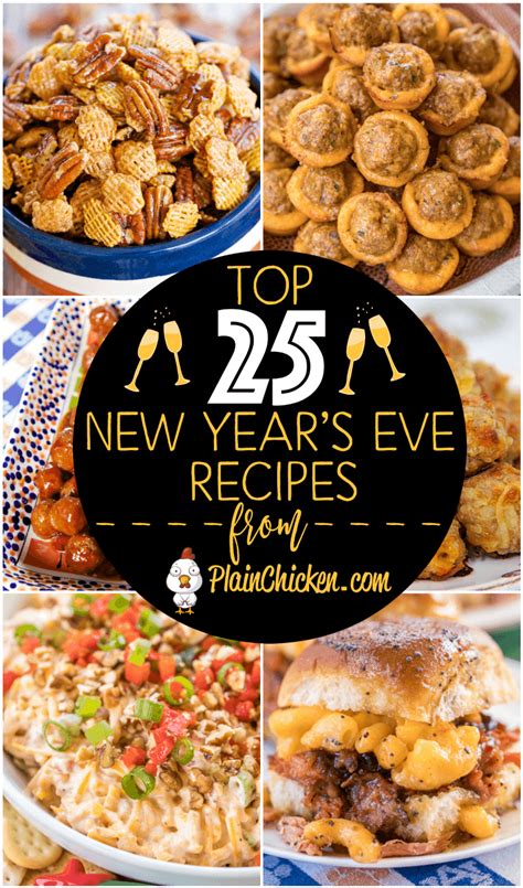 Top 25 New Years Eve Party Recipes Party Food Appetizers New Years