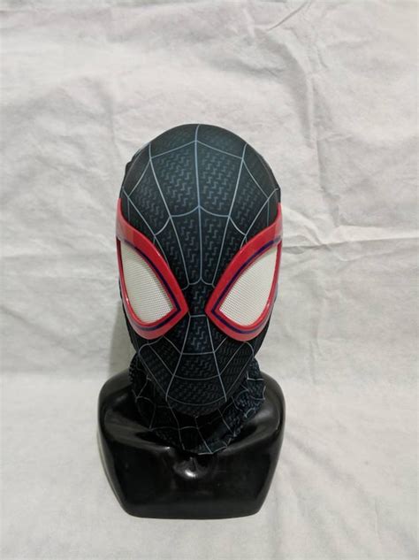 Marvel Spider Man Ps5 Ultimate Miles Morales 11 Halloween Cosplay Mask