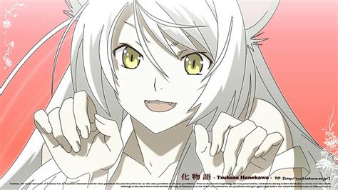 Anime Monogatari Series Black Hanekawa Tsubasa Hanekawa Hd