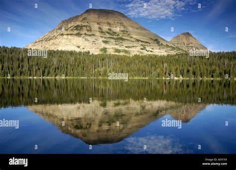 Mirror Lake Utah Stock Photo Alamy