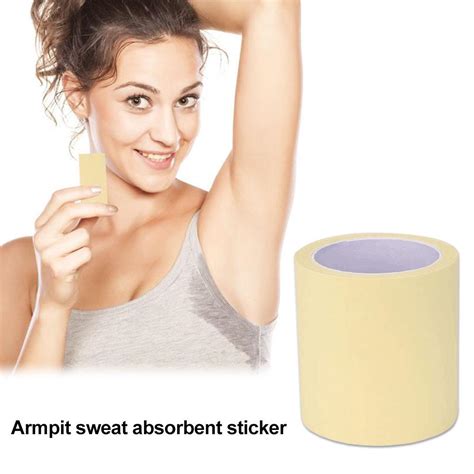 Buy 1pc Armpit Prevent Sweat Padstranspapent Disposable Underarm Armpit Antiperspirant Sticker