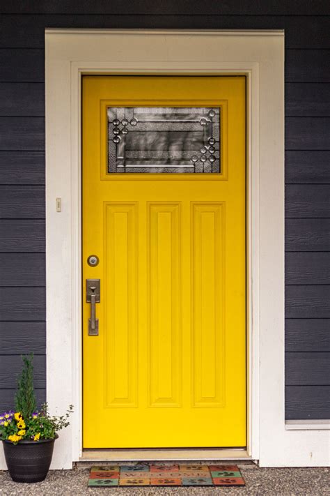 What Does A Yellow Front Door Mean