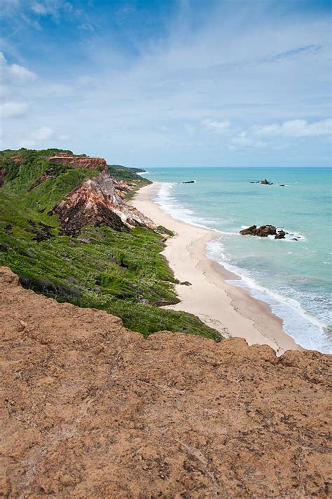 Tambaba Beach In Brazil Stock Photo Image Of Tropical
