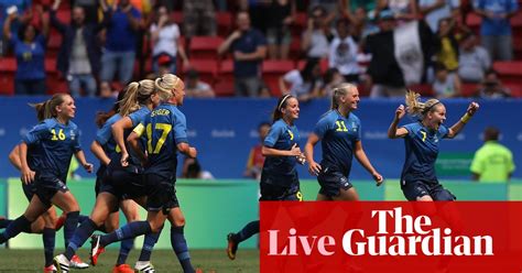 Womens Olympic Football Sweden Beat Usa On Penalties As It Happened