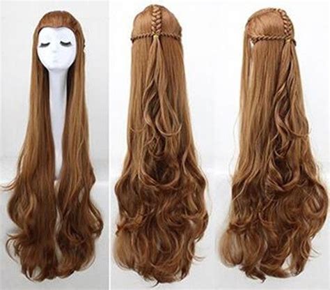 The Hobbit Lord Of The Rings Female Elf Tauriel Cosplay Wig120cm