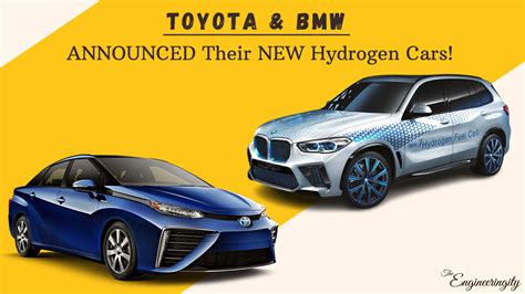Toyota And Bmw Automakers In The Race For Hydrogen Cars The