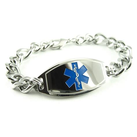 The texas dps explains the four criteria must be met to issue blue alerts: MyIDDr - Mens Stainless Steel Medical Alert Bracelet ...
