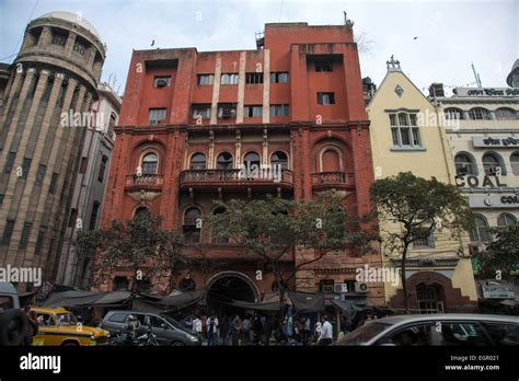 Facade Of A High Building Calcutta Kolkata Stock Photo Alamy