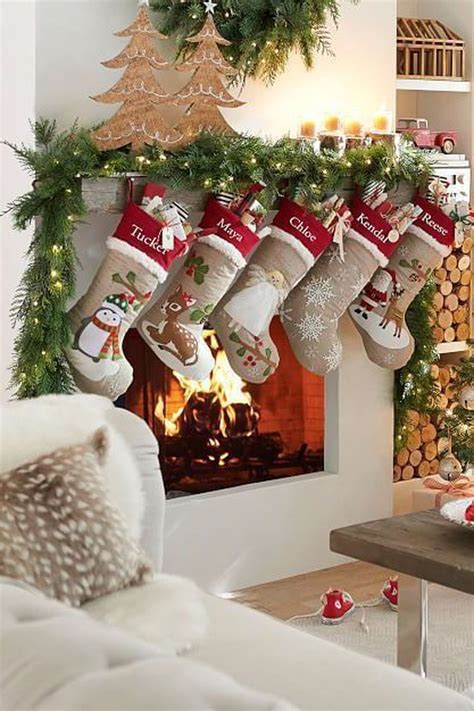 20 Creative Christmas Stocking Ideas For Stylish Interiors Unique