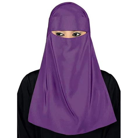 Ramadan India Niqab Muslim Hijab Arab Islamic Khimar Face Cover Veil