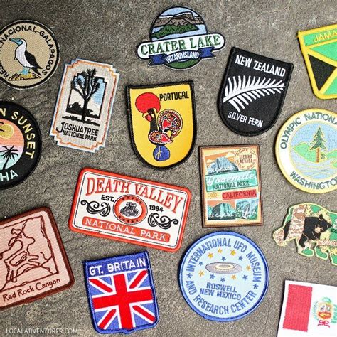 Travel Patches 15 Wonderful Ways To Keep Track Of Your Travels Flag