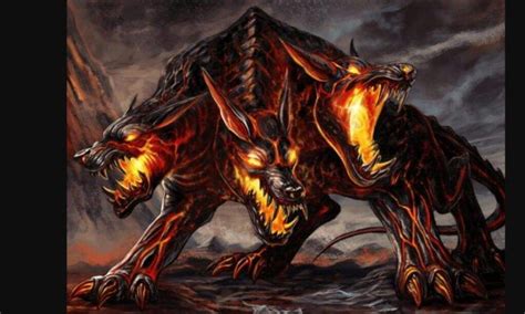 The lord of the dark dragons. Cerberus | Mythical Creatures and Beasts Amino em 2020 ...