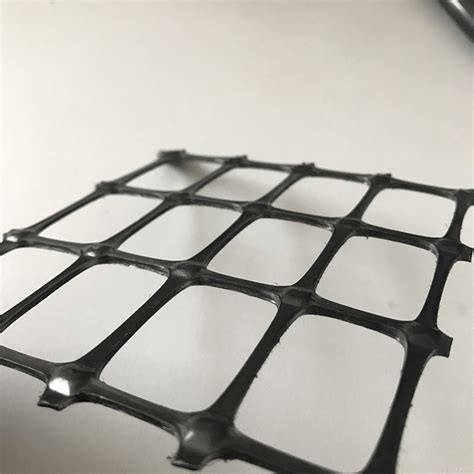 PP Biaxial Plastic Geogrid BX1100 BX1200 China Manufacturer