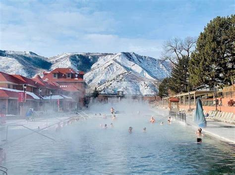 Genuine Winter Town Glenwood Springs Colorado